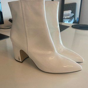 Sam Edelman White Boots Size 8